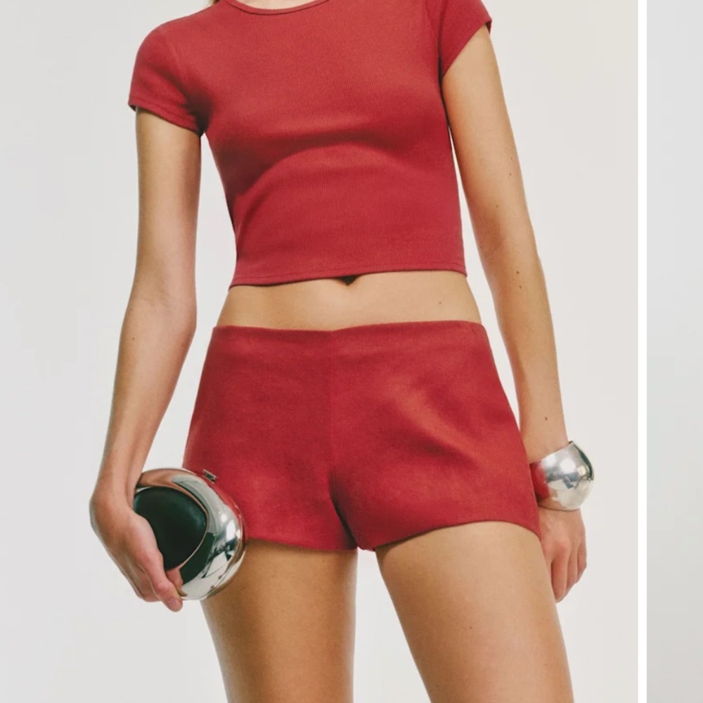 Reformation June Low Rise Shorts